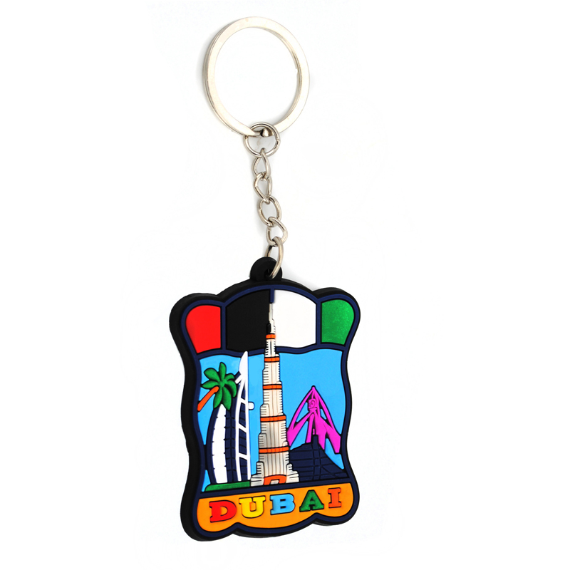Tourists Promotion Gifts Plastic Key Chains(RC-KC09)