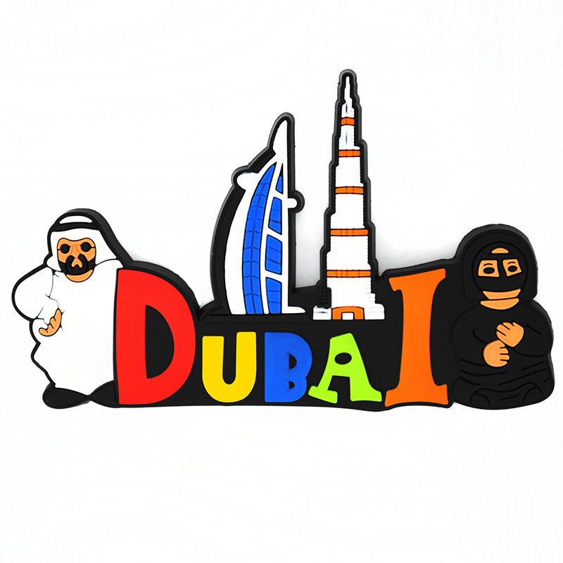 Tourists Souvenir for Dubai Fridge Magnets(RC-TS16)